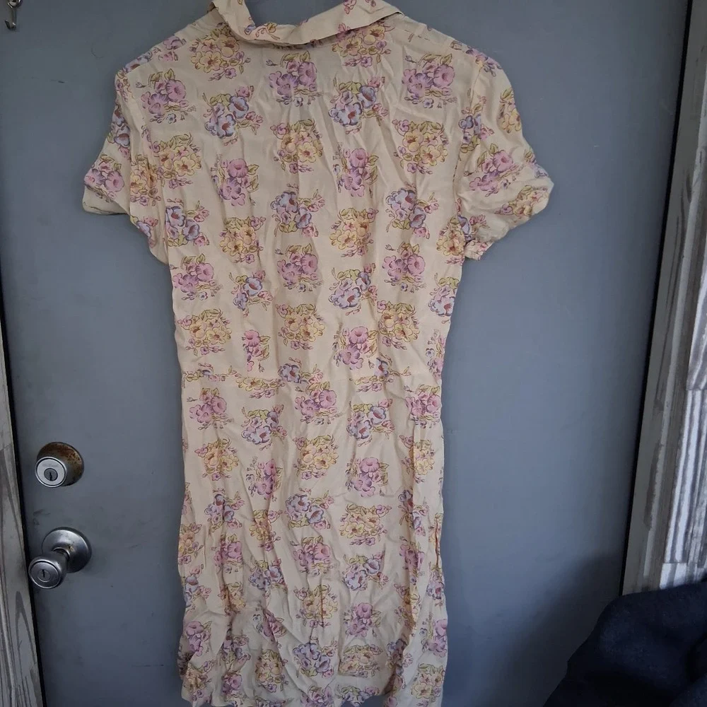 Vintage 90s Y2k Cottagecore Floral Dress Coquette Ditsy EUC